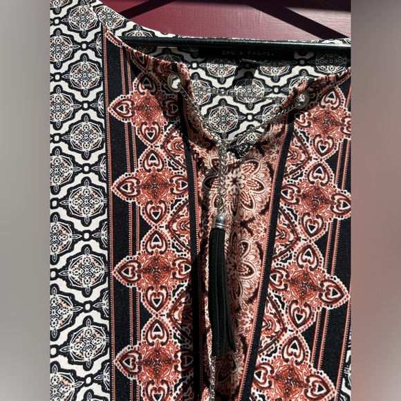 Zac & Rachel hippy blouse size XL - Picture 7 of 8